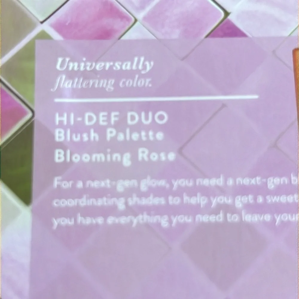 Laura Geller Blooming Rose Blush Hi-Def Duo Blush Palette NEW
